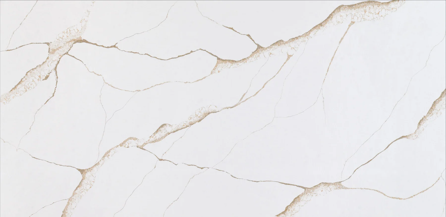 Calacatta Goldstream quartz slab