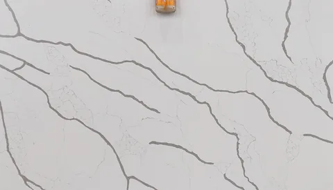 Calacatta Lazza quartz slab