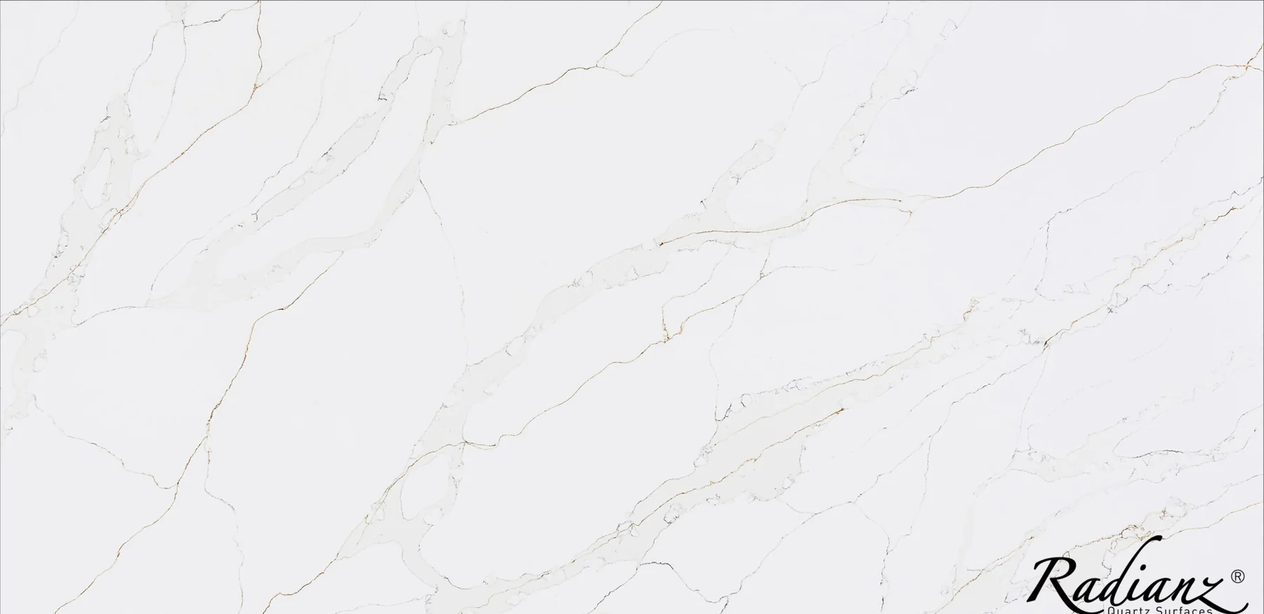 Calacatta Magnifico Radianz quartz slab