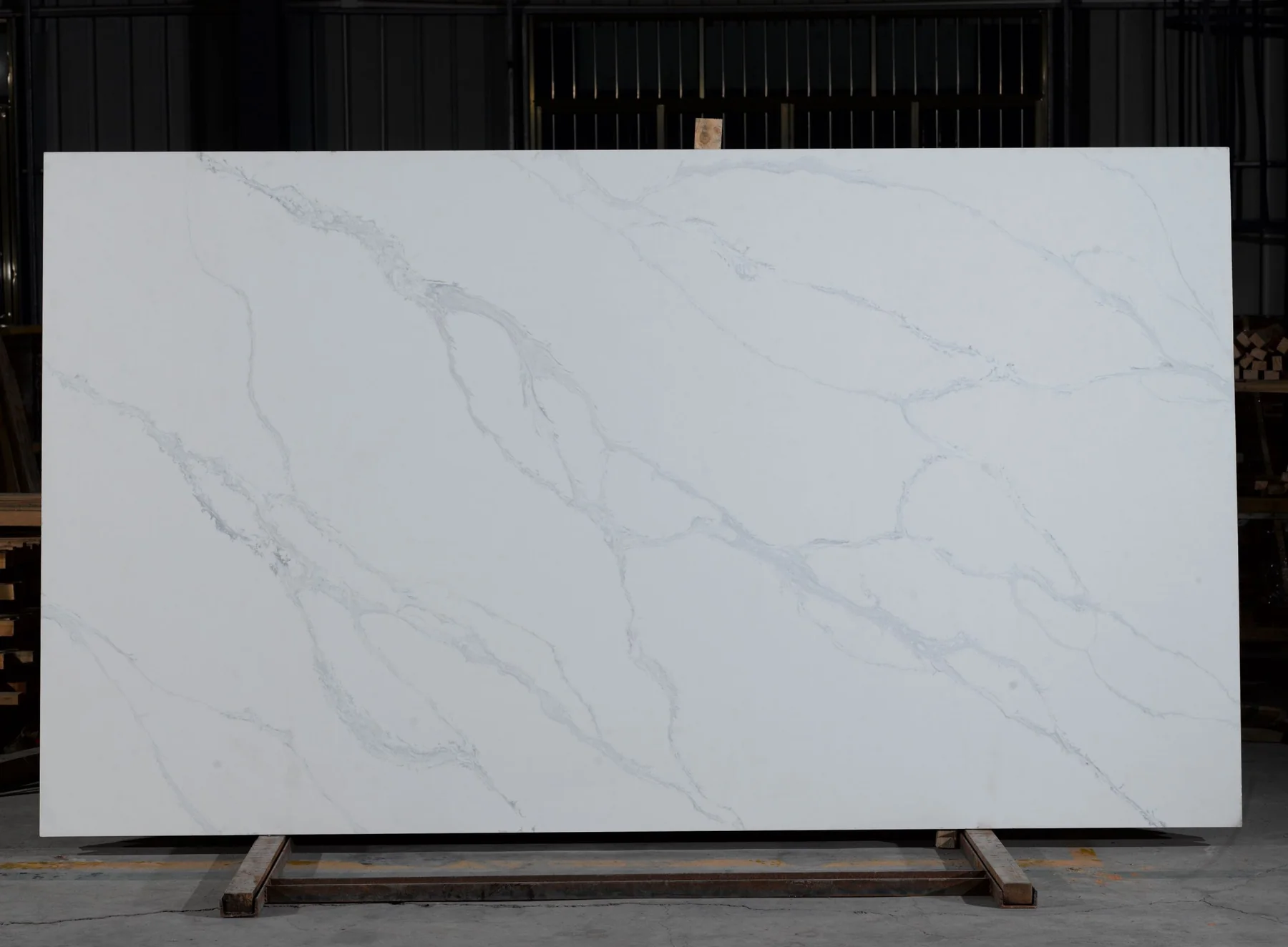 Calacatta Sequoia quartz slab