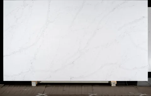 Calacatta Sienna quartz slab