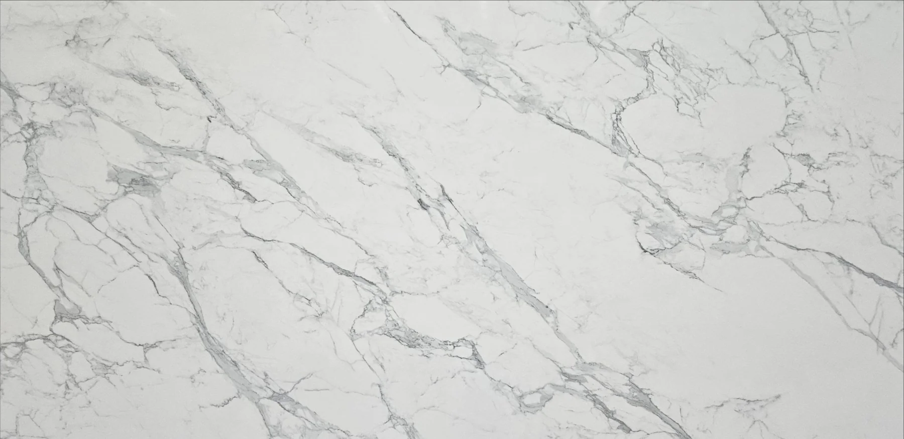 Calacatta Statuario Grey quartz slab
