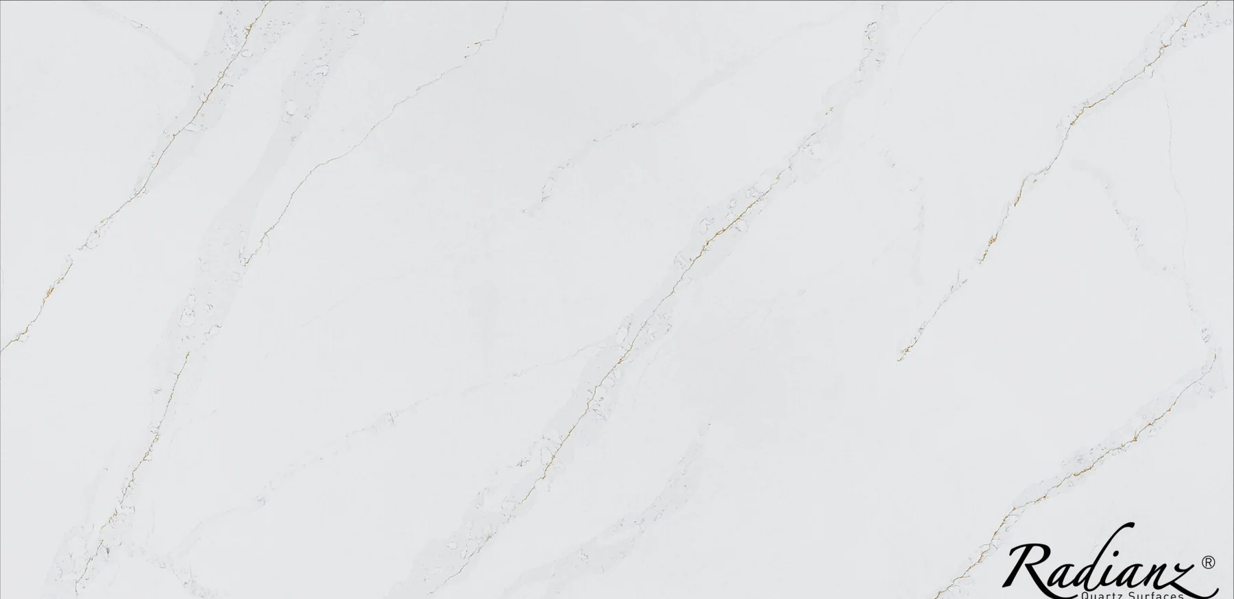 Calacatta Stella Radianz quartz slab