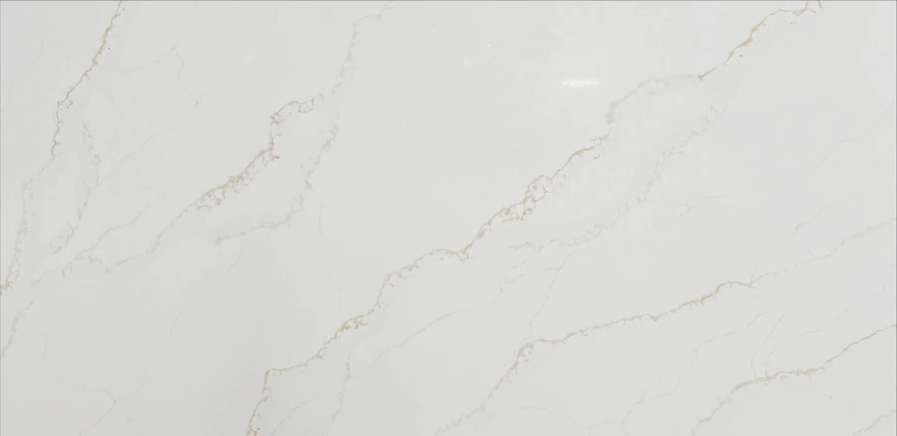 Calacatta Storm Gold quartz slab