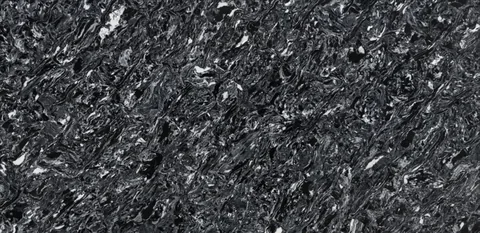 Calacatta Titanium Black quartz slab