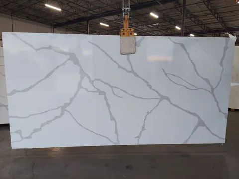 Calacatta Valentine quartz slab