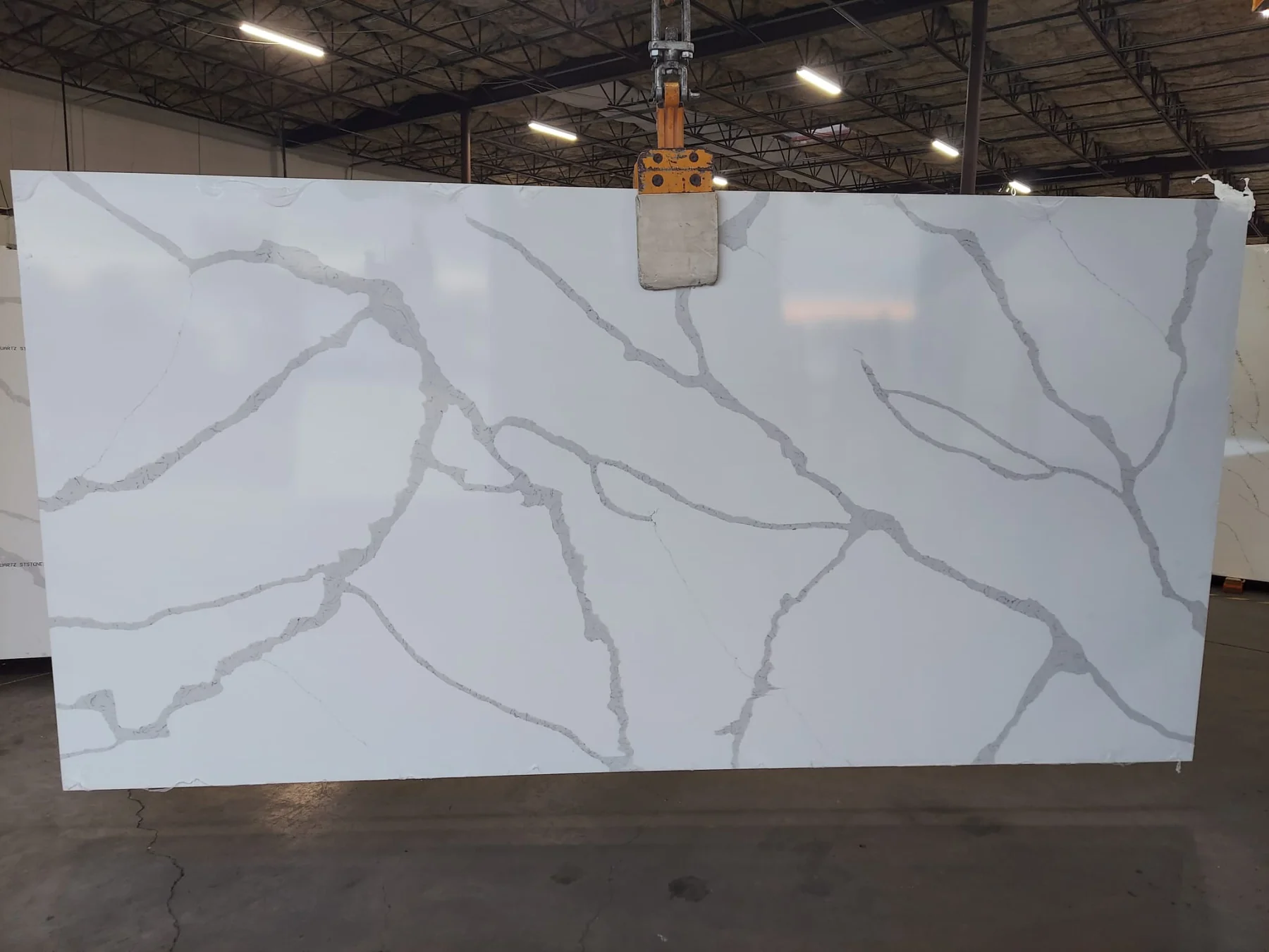 Calacatta Valentine quartz slab