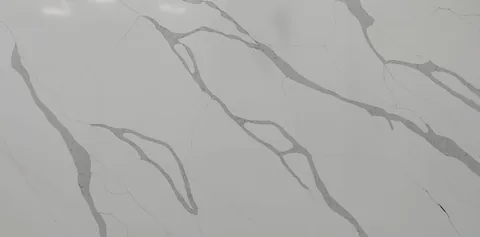 Cosmos Calacatta Gold quartz slab