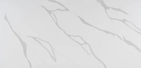 Cosmos Calacatta Grey quartz slab
