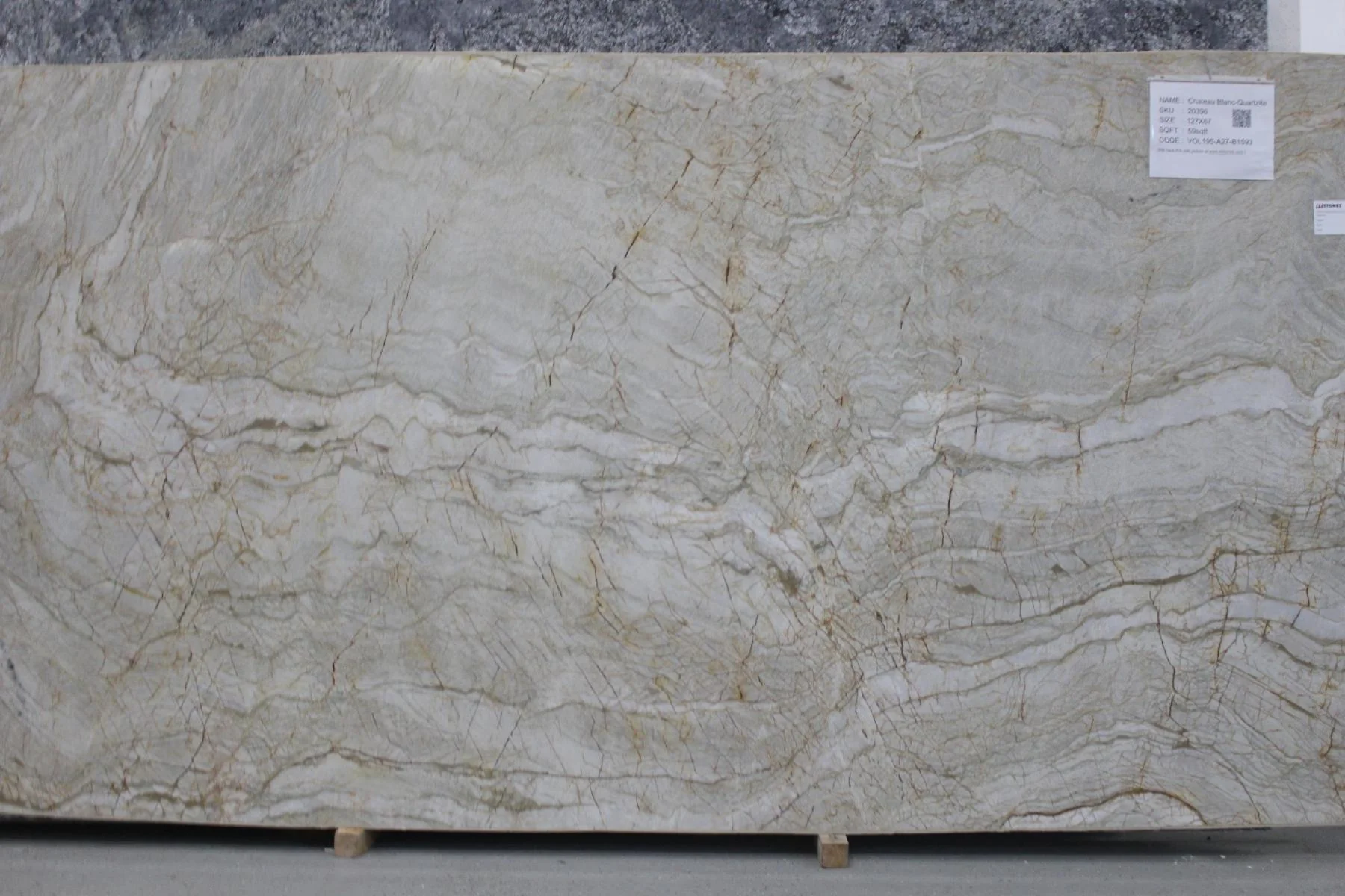 Chateau Blanc Quartzite quartzite slab