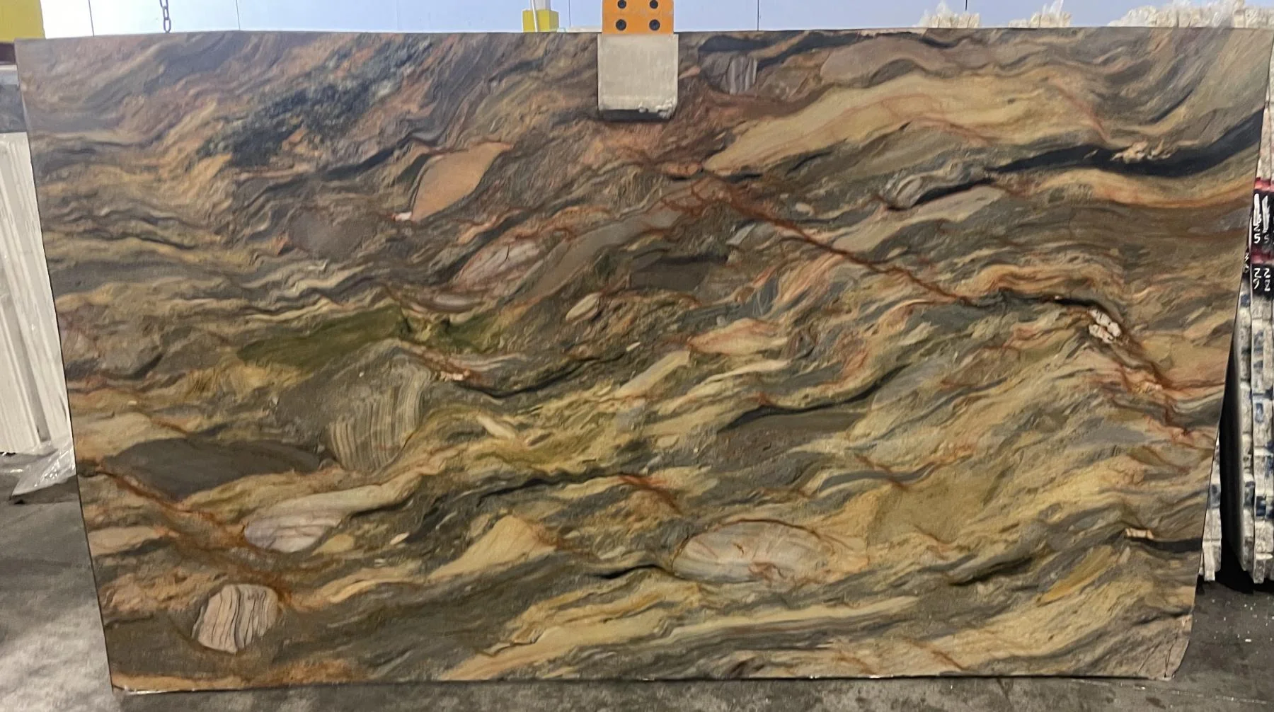 Fusion Red Quartzite 3CM quartzite slab