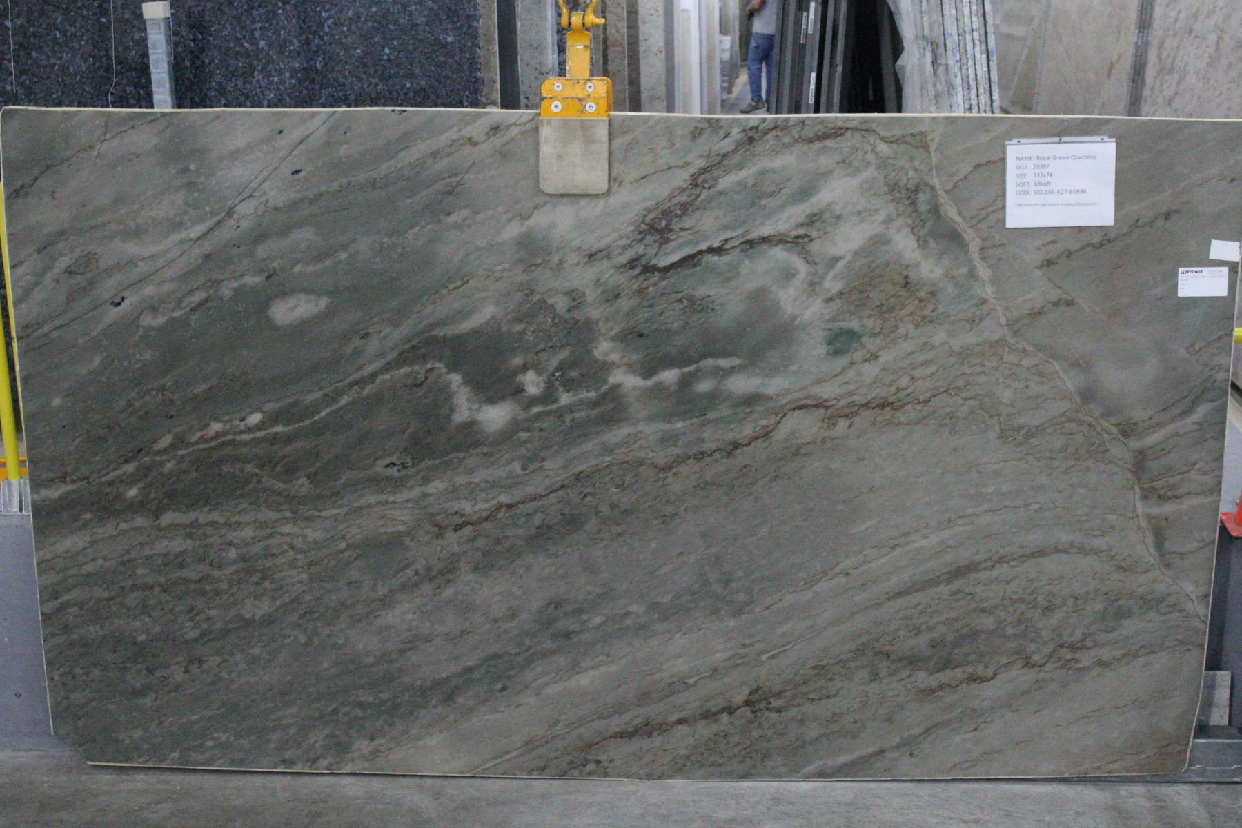 Royal Green Quartzite quartzite slab